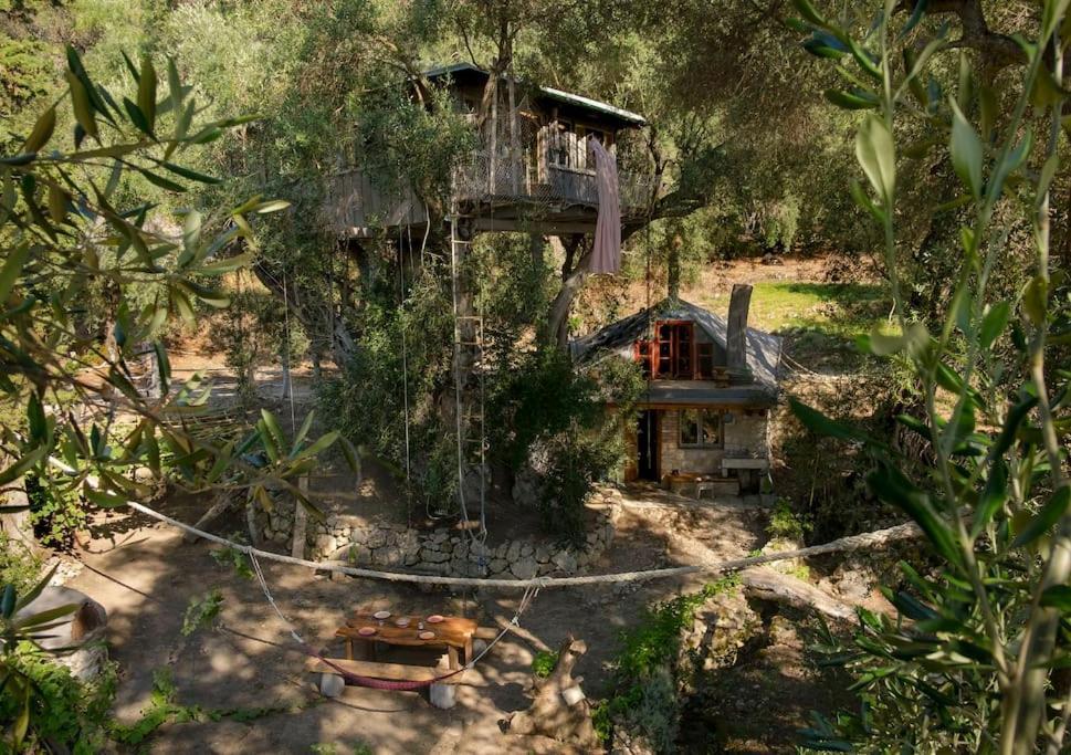Margaritis'S Treehouse Villa Paramonas  Exterior photo